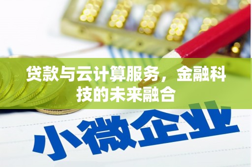 普安贷款与云计算服务，金融科技的未来融合