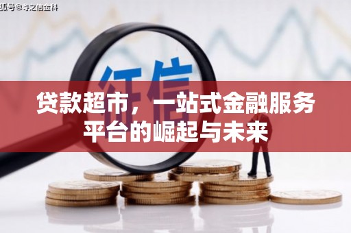 普安贷款超市，一站式金融服务平台的崛起与未来