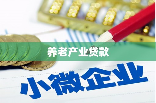 普安养老产业贷款