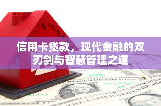 普安信用卡贷款，现代金融的双刃剑与智慧管理之道