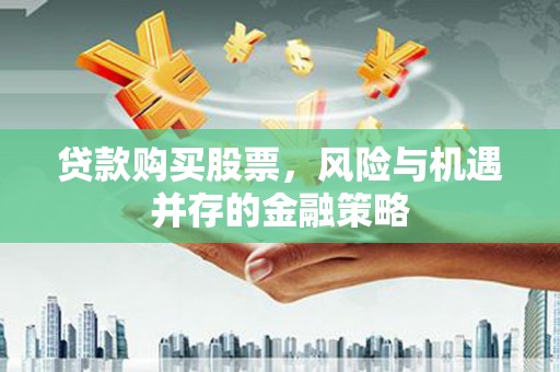 普安贷款购买股票，风险与机遇并存的金融策略