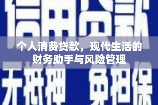 普安个人消费贷款，现代生活的财务助手与风险管理