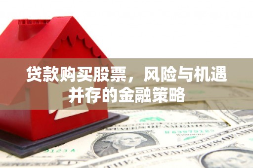 普安贷款购买股票，风险与机遇并存的金融策略