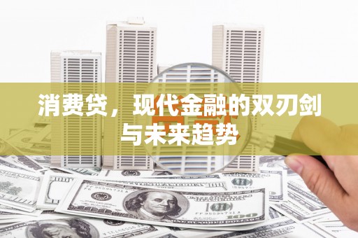 普安消费贷，现代金融的双刃剑与未来趋势